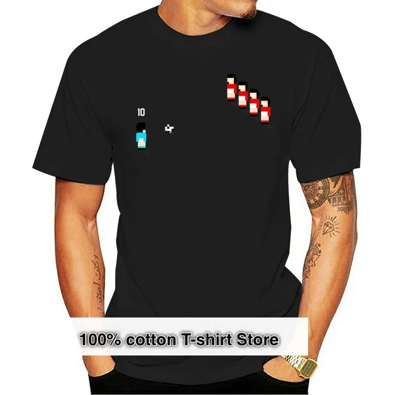 

Sensible Soccer Retro Inspired Game T-shirt 90's Amiga Classic Gaming Sensi NEW Slim Fit Tee Tshirt