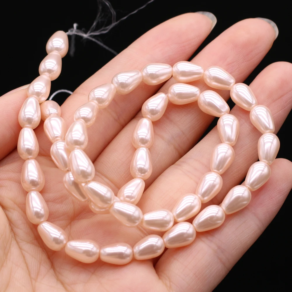 

Natural Freshwater Shell Beads Loose Imitation Pearl Bead Good Quality for Jewelry Making Necklace Earrings Accessories