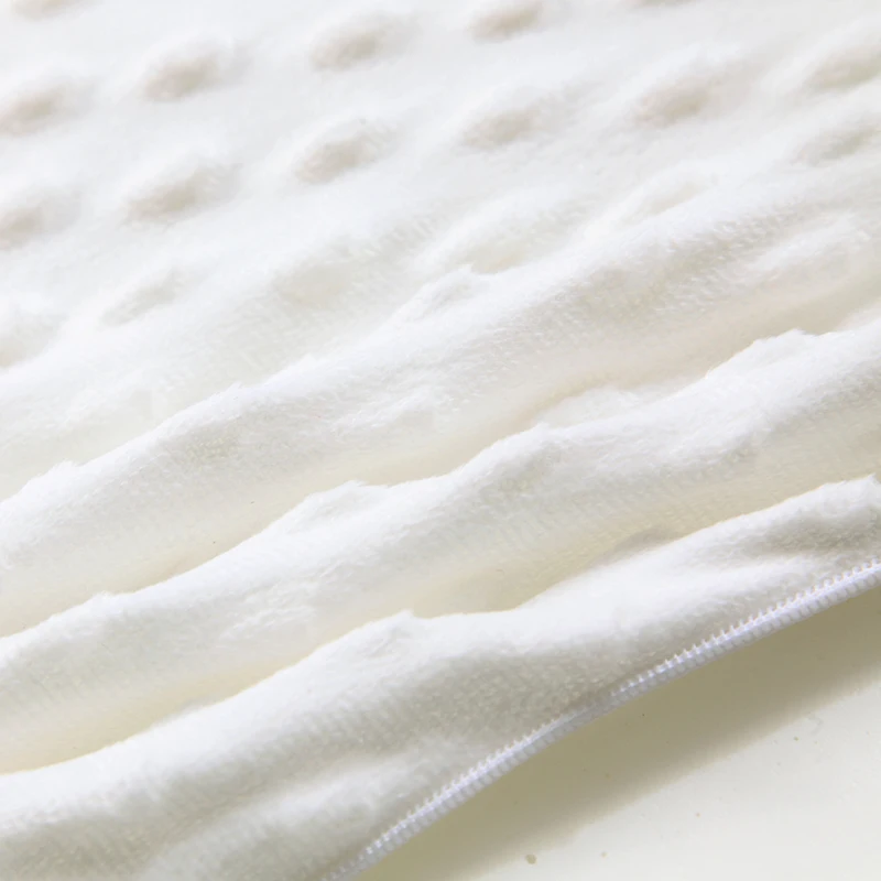 Подушка из пены с эффектом памяти в горошек подушка белый цвет | Дом и сад