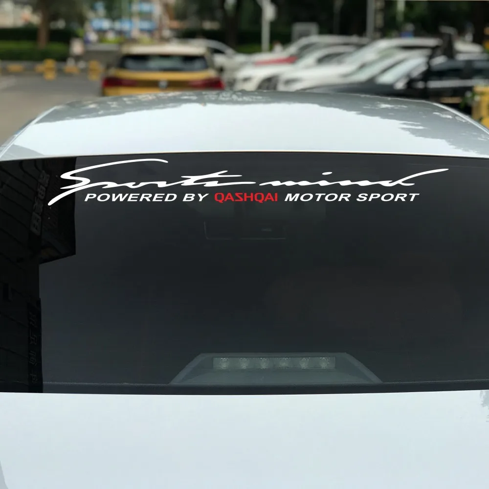

Modelling Vinyl Stickers Qashqai DIY Accessories Fashion Decoration After Racing Gear Wind Glass Door Waist Line Car Windshields