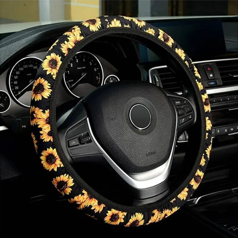 

Wholesale Factory Price Highly Protection Neoprene Skid Resistance Car Steering Wheel Cover