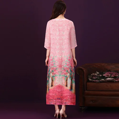 2021 летняя литература искусство Новая мода персиковый цвет лес Печатный дизайн