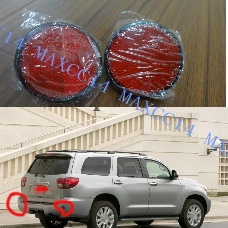Красные линзы лампы заднего бампера противотуманные фары светоотражатель 81910-89105