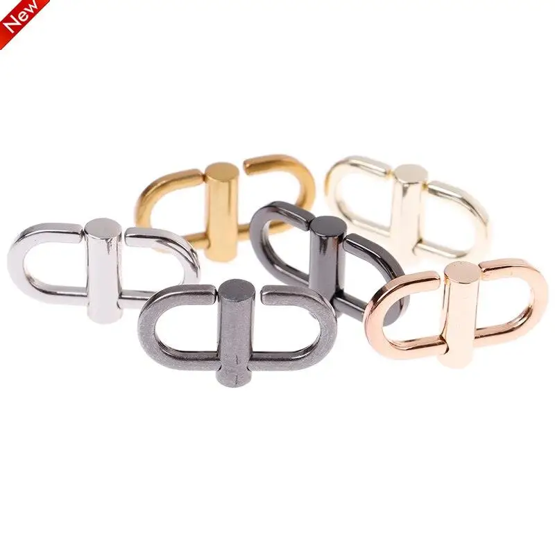 

2Pcs/set DIY Adjustable Metal Buckle Clip Handbag Chain Strap Length Shorten Bag Accessories Repair
