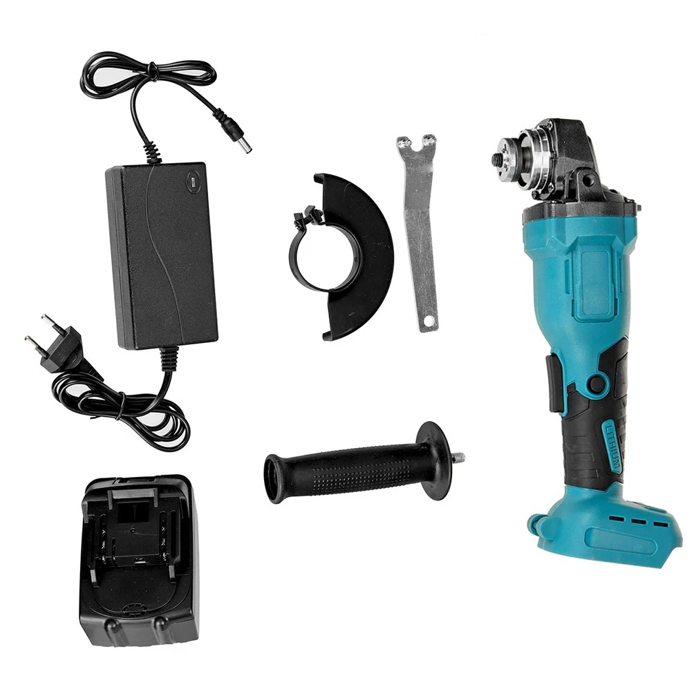 

Angle Grinder Cordless Wireless 125mm Electric Cordless Angle Grinders Grinding Polishing Abrasive Wheels With Lithium Battery