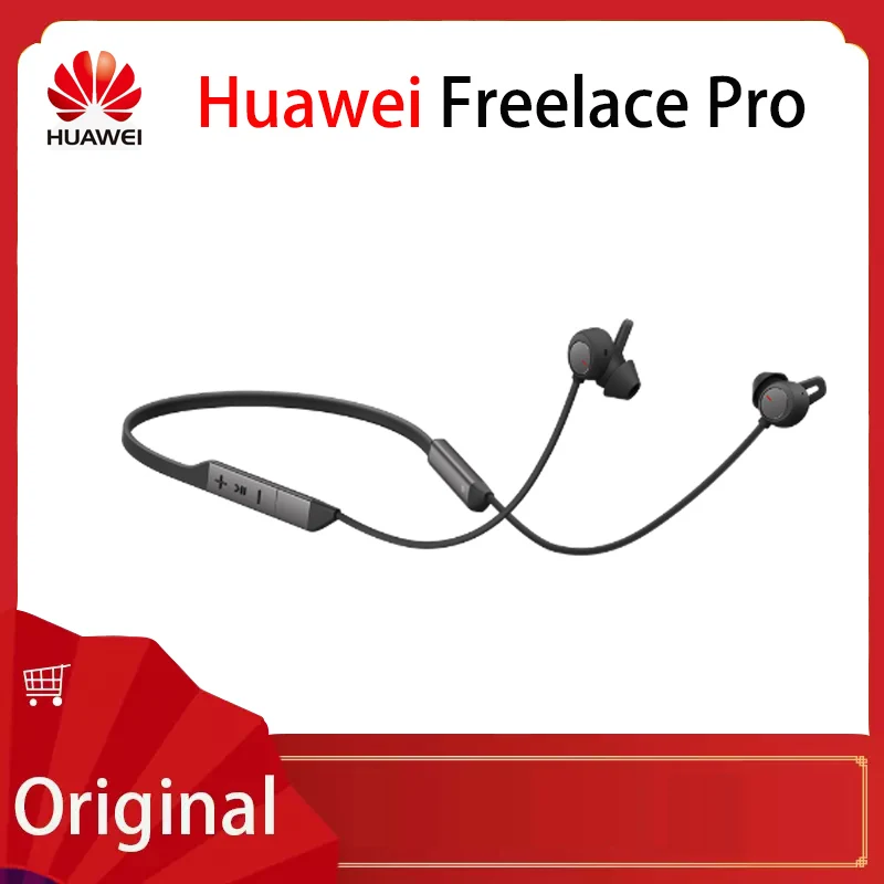 

Беспроводная гарнитура HUAWEI FreeLace Pro, Bluetooth 5,0, 3 микрофона, функция активного шумоподавления, быстрая зарядка