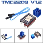 Драйвер шагового двигателя TMC2209 V1.2 TMC2208 UART 2.8A, запчасти для 3D-принтера TMC2130 TMC5160 для SKR V1.3 V1. 4 mini E3