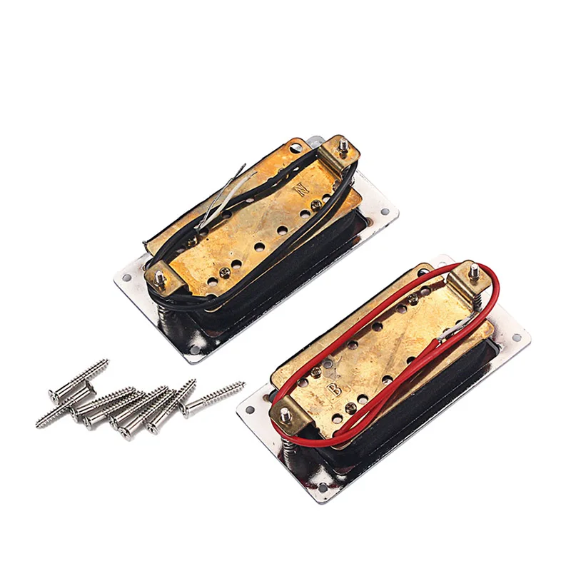

2 Pcs Electric Guitar Pickup Humbucker Durable Musical Instrument Accessories Replacement &T8