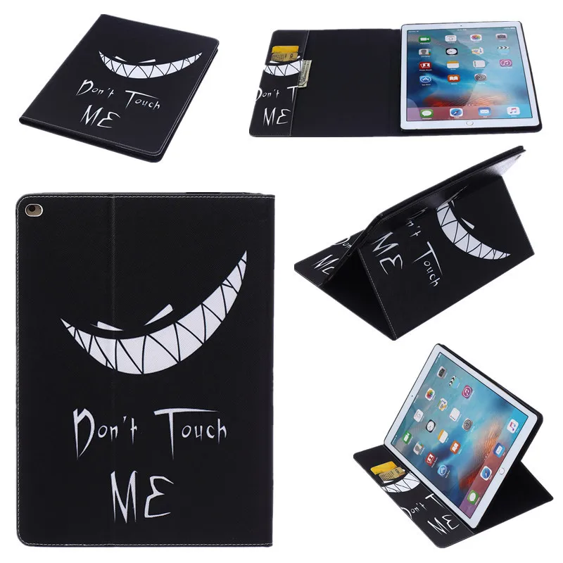 Чехол из ПУ кожи с логотипом Don't Touch Me для ipad Pro 12 9 дюйма 2017 2015 чехол бумажник