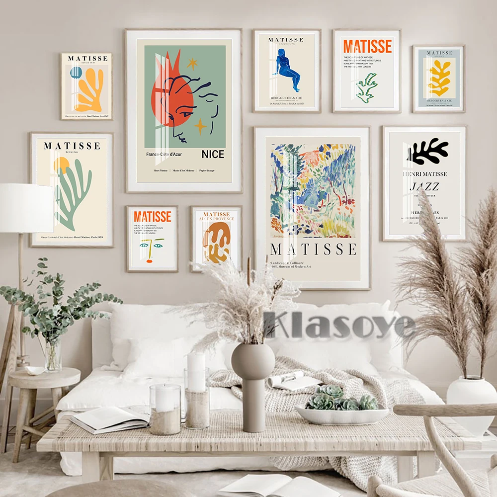 

Matisse Art Poster Gallery Quality Prints Canvas Painting Landscape Wall Art Decor Ideal Gift Modern Room Home Indoor Decorate