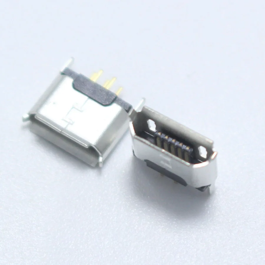 10 шт. 5-контактный гнездовой разъем Micro USB 5-футовый DIP электронные компоненты
