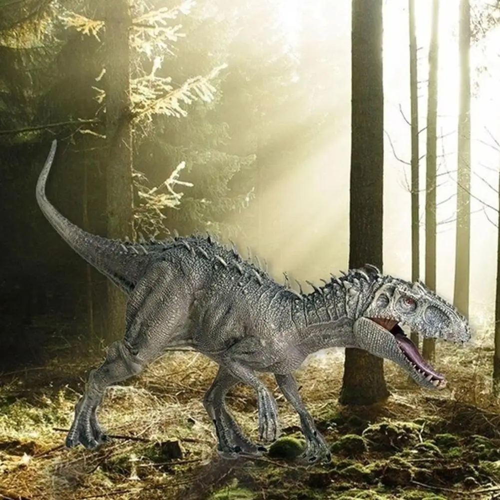 Big Size Jurassic Wild Life Dinosaur Toys Tyrannosaurus Park For Kids World Toy Boy Figures Rex Model Dinosaur Action Gift E3M5 lamwin jurassic world park red imperial tyrannosaurus rex dinosaur action figure giganotosaurus seismosaurus dinosaur model toys