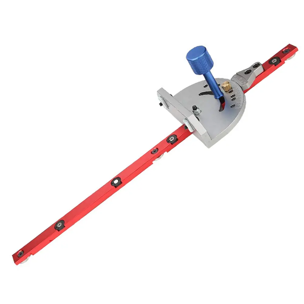 

Miter Gauge Table Saw Ruler Precision DIY Measurement Ruler Mitre Gauge Slide Assembly Practical Sawing Woodworking Ruler Tools