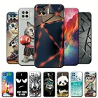 Чехол OPPO Reno 4 Lite, мягкий силиконовый чехол OPPO F17 Pro, чехол для Reno 4 Lite Reno 4F, черный бампер из ТПУ, чехол для телефона s OPPO A93, чехол s