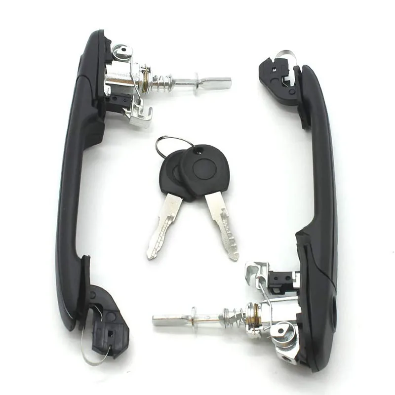Передняя левая и правая дверная ручка 6N0837207CD с замком для VW POLO 6N 6N1 6N2 SHARAN SEAT ALHAMBRA