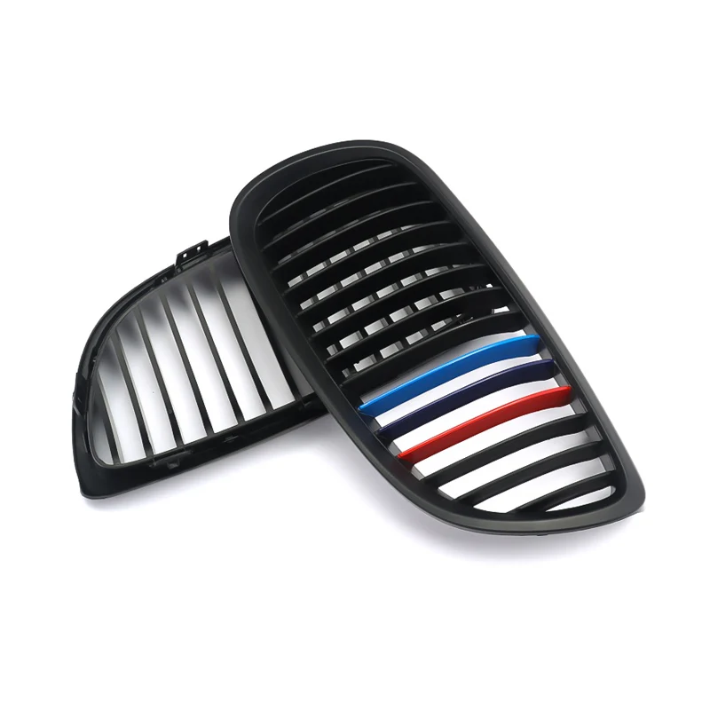 MagicKit матовый черный M color передний бампер Спортивная решетка для BMW 3 series 06 09 E92 E93 M3