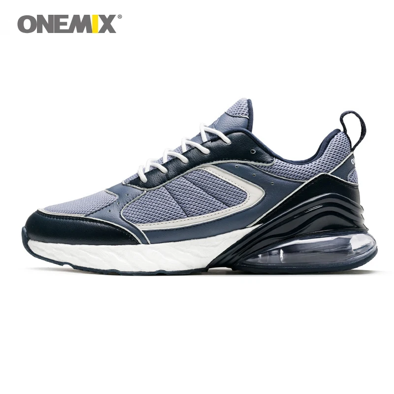 

Onemix Air Cushion Running Shoes Men Marathon Sneakers Rebound Elastic Flexible Midsole Anti-skid Outsole Outdoor Sport Shoes