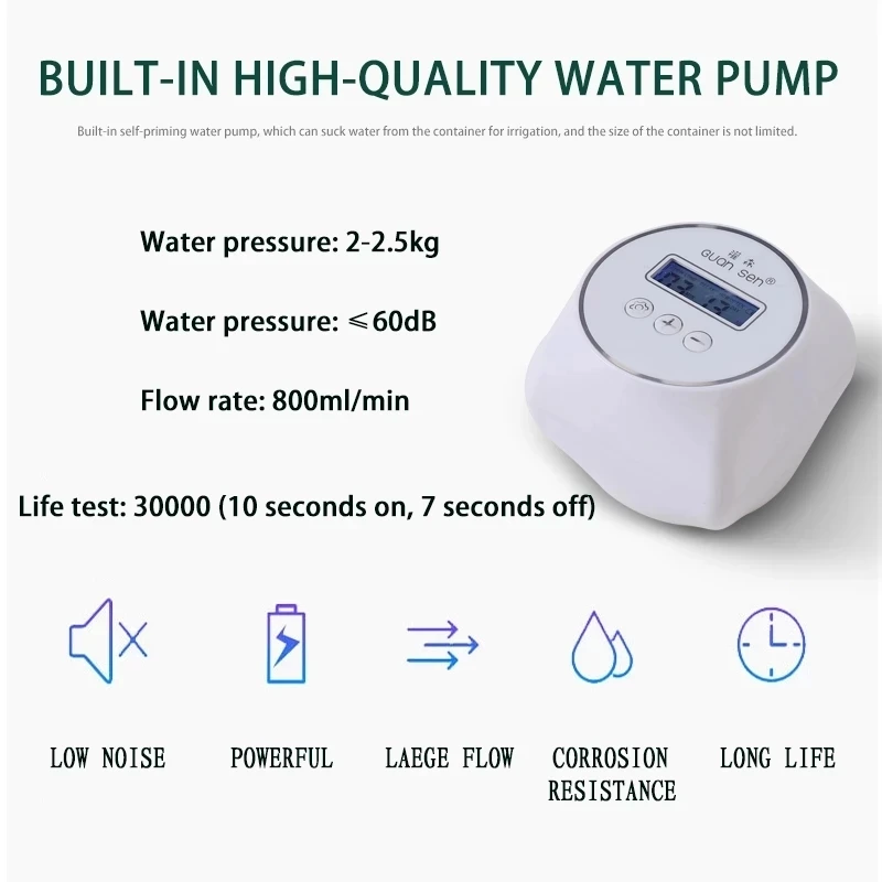 Garden Automatic Watering Device Intelligent Drip Irrigation Water Pump Controller Flowers Plants Timer System Set | Дом и сад