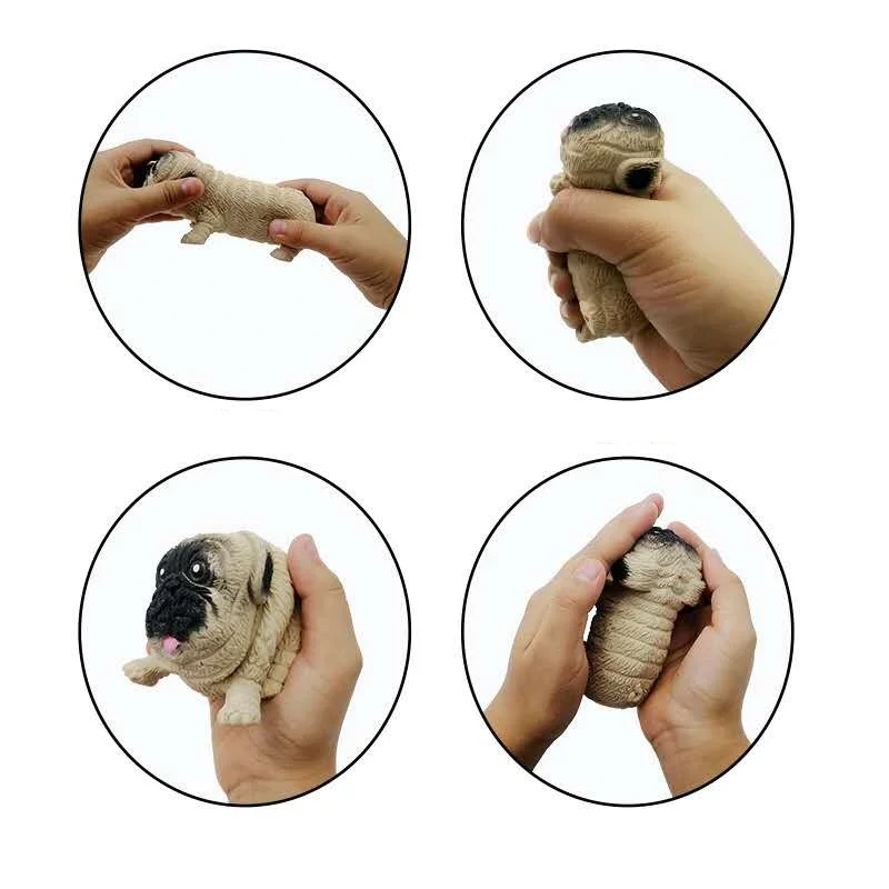 

Evil Squirrel Fidget Toys Squishy Funny Tree Stump Shape Squeeze Toys Gags Practical Jokes Stress Reliever Toy for Adult Kids