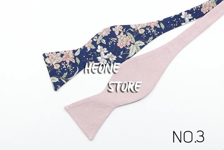 Modische verstellbare Fliege für Herren, selbstgebundene Fliege, 100 % Baumwolle, Vintage-Stil, Blumenmuster, Schmetterling, für Männer, klassisches Hochzeitsgeschenk – Detail 28
