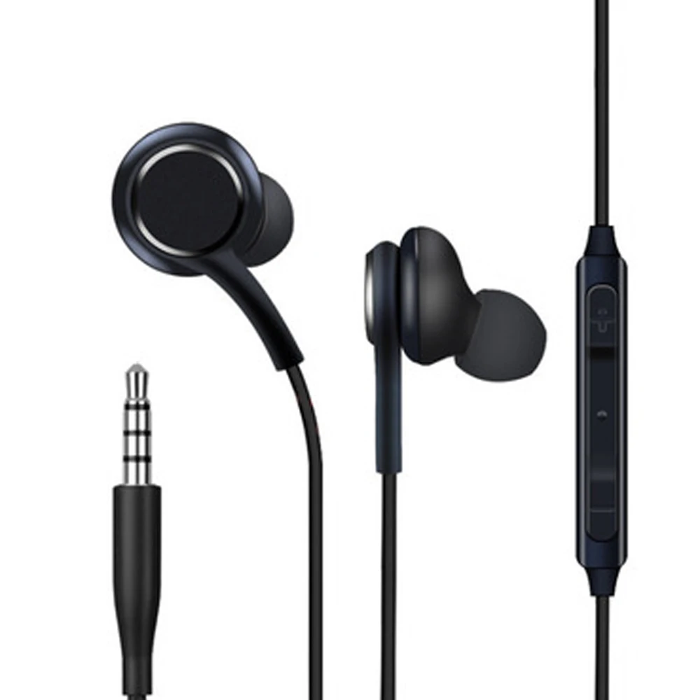 

S8 Headset Black In-Ear earphones EO-IG955BSEGWW Earphones Handsfree For Galaxy S8 & S8 Plus OEM Earbuds