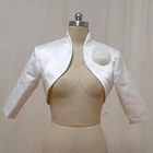 Mingli Tengda белого цветацвета слоновой кости для невесты Куртка Stola Свадебный жакет-Болеро для женщин с цветком Свадебная накидка пятно шаль накидка индивидуальный заказ