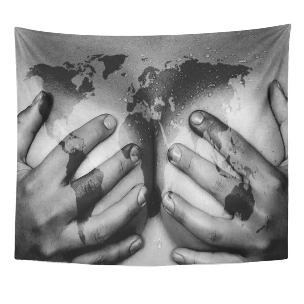 Полиэфирная ткань с принтом домашний декор сексуальная потовая верхняя часть