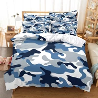 camouflage duvet cover set 3d digital printing bed linen fashion design comforter cover bedding sets bed set