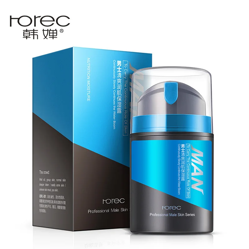 Rorec Для мужчин увлажняющий лосьон освежающее масло Управление сжимает поры кожи