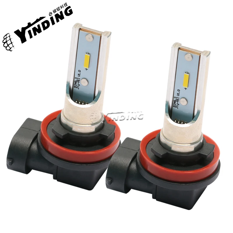 

C6-H11 car fog light LED car fog light bulb led Warm white light 3000K 3600LM 70W 9-12V 1860 car LED fog light