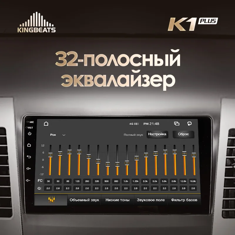 KingBeats штатное головное устройство for Mitsubishi Outlander 2 CW0W 2005-2011 GPS Android 8.1 автомагнитола на андроид магнитола для Мицубиси Аутлендер 2 CW0W автомобильная мультимедиа Octa Core 8 core*1.8G DDR4