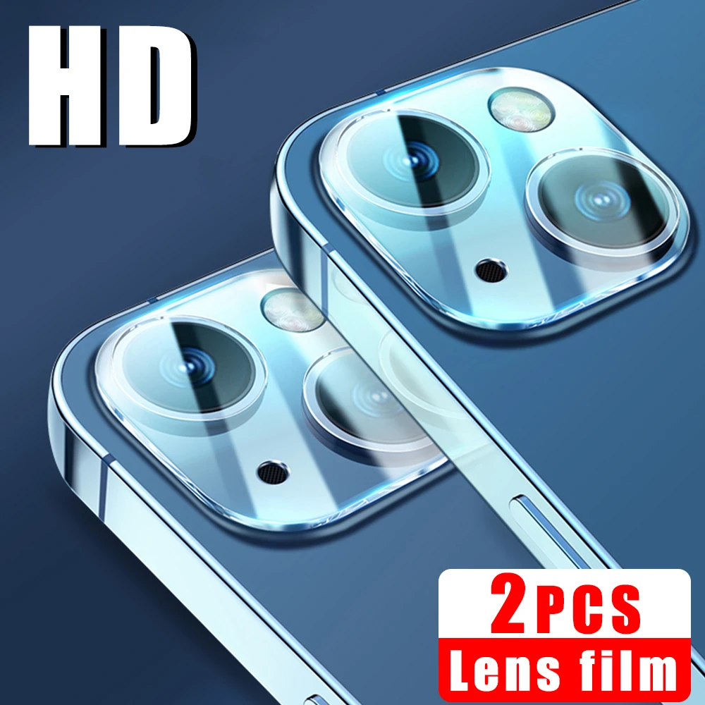 

2Pcs Full Cover Camera Lens Protector On For iPhone 13 11 12 Pro Max Mini Tempered Glass For iPhone 11 Pro Max Camera Protector