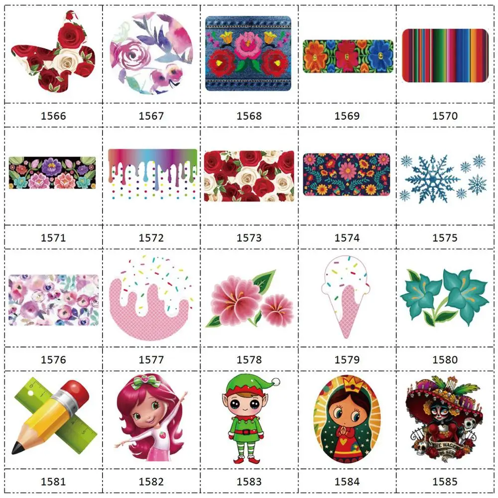 

HSDCraft Free shipping 30 pcs planar resin cartoon Series for diy