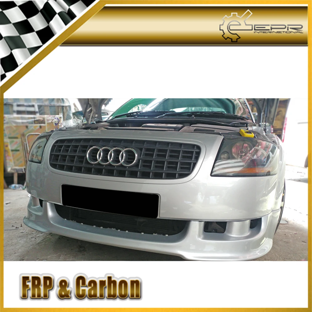 

Car Styling For Audi TT MK1 (Type 8N) 1998-2006 AB Style Glass Fiber Front Lip Trim Body Kit FRP Front Bumper Racing