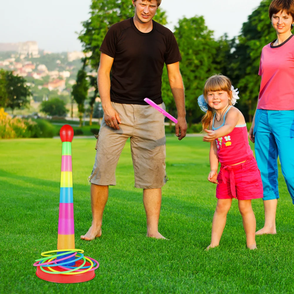 TOYMYTOY развивающая красочная игрушка пазл в виде кольца пластиковая для развития