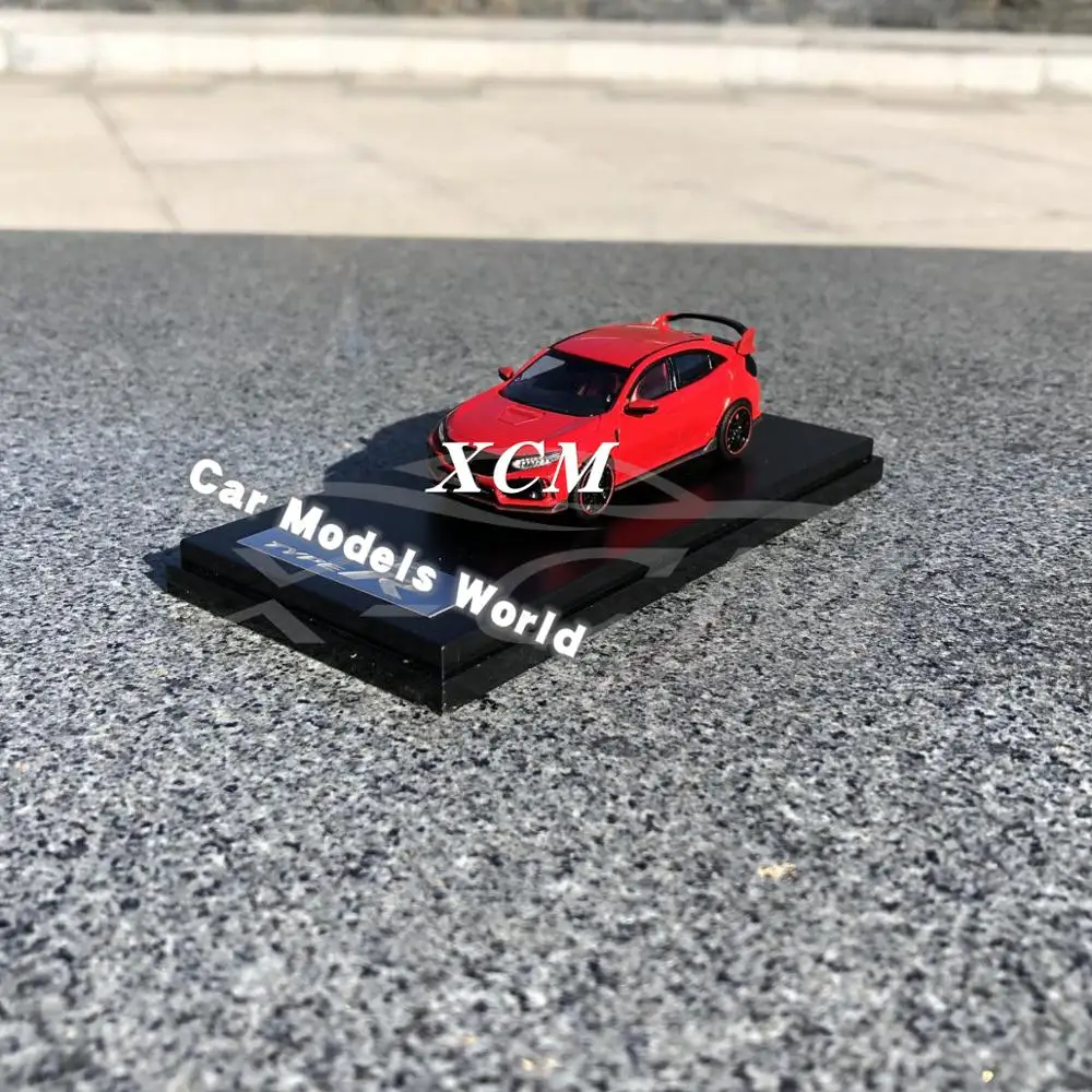 Модель литая автомобиля модели LCD для Type R 1:64 (красный) + небольшой