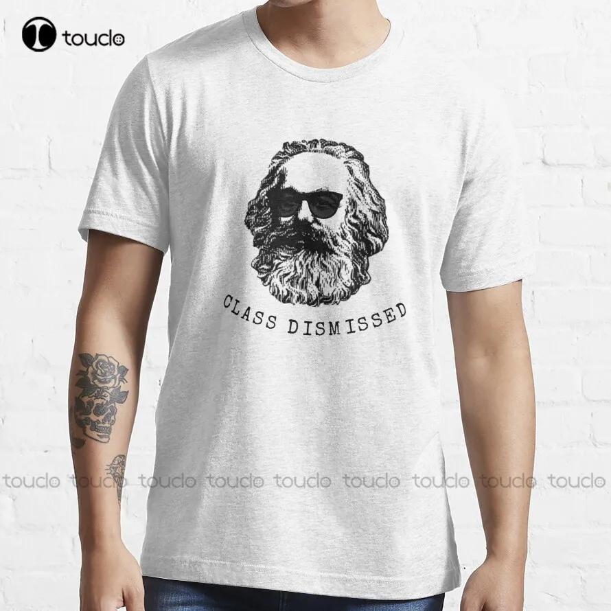 

Cool Karl Marx Funny Socialism Class Dismissed Marxism Socialism Socialist T-Shirt Men Shirts Custom Aldult Teen Unisex Xs-5Xl