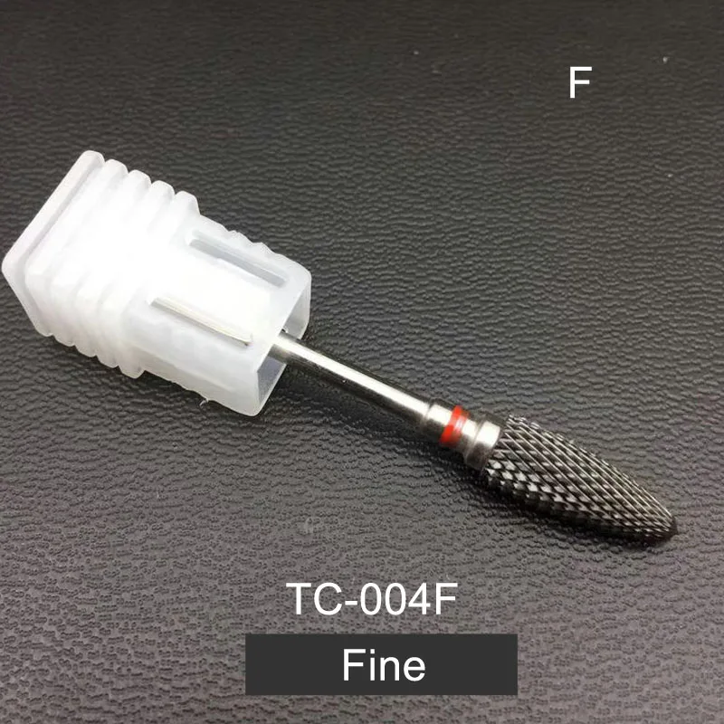 TC-004F RIKONKA 1 шт. керамический сверло для ногтей 3/3" фреза для ногтей Маникюр Педикюр сверлильный станок и аксессуары инструменты для ногтей 26 Тип - Цвет: TC-004F