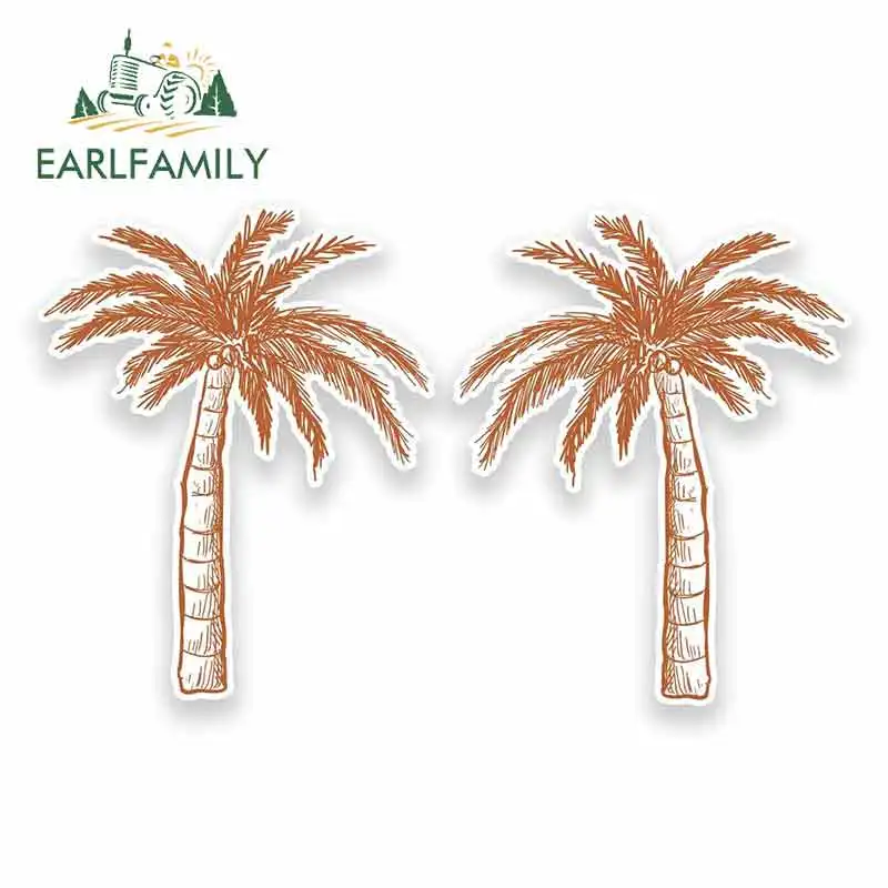

EARLFAMILY 13 см x 13 см наклейки на пальмовое дерево, растения, машины, аниме, Oem, мультфильм, RV, Ван, сделай сам, тонкая наклейка, багажник, грузовик, г...