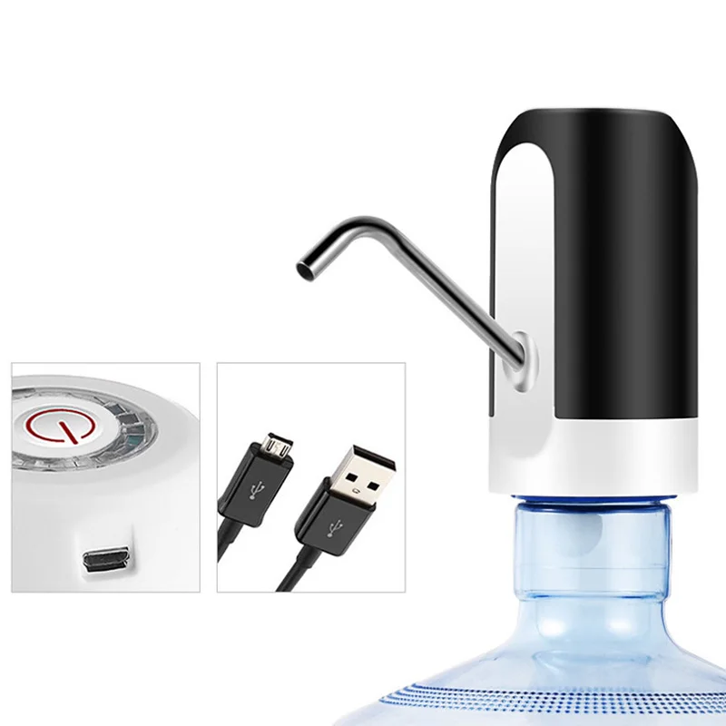 AD-Электрический диспенсер для воды портативный галлон переключатель питьевой