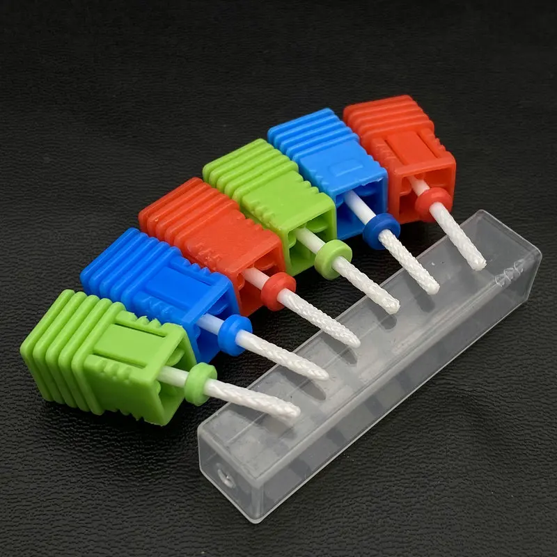 Керамическая Алмазная фреза для ногтей роторные сверла маникюра кутикулы