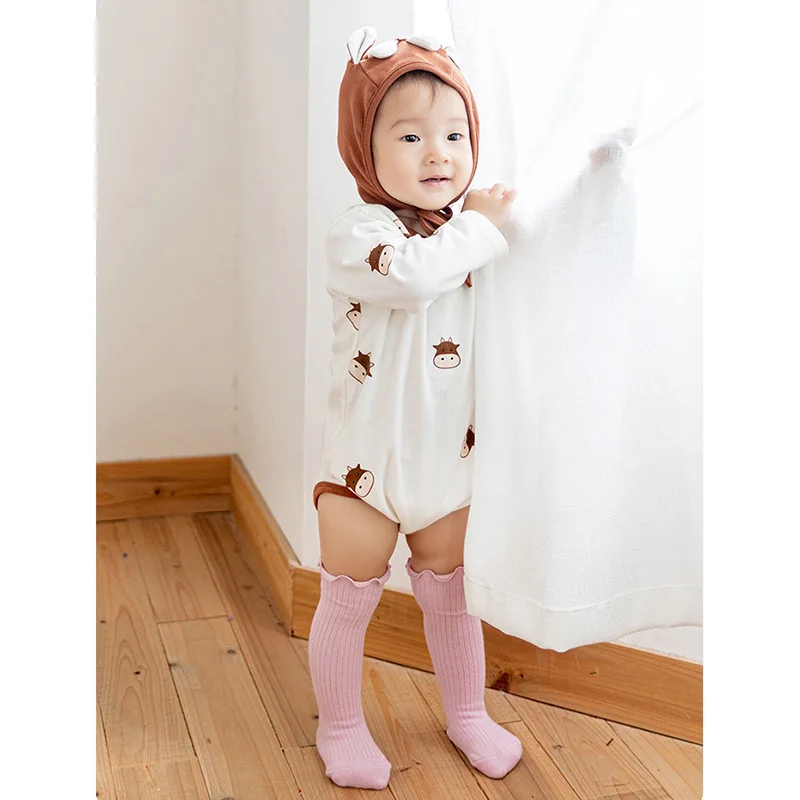 0-3Years Socks for Toddlers Baby Lace Socks Girls Boys Socks Stockings Infant Over-knee Cotton Socks Newborns Children Socks