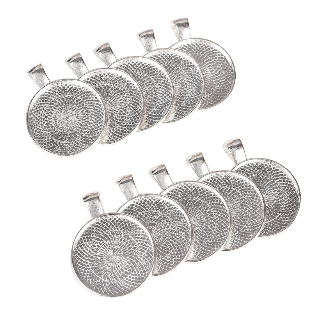 Ожерелье с подвеской кабошоном пустая основа для камеи рамкой Ювелирная