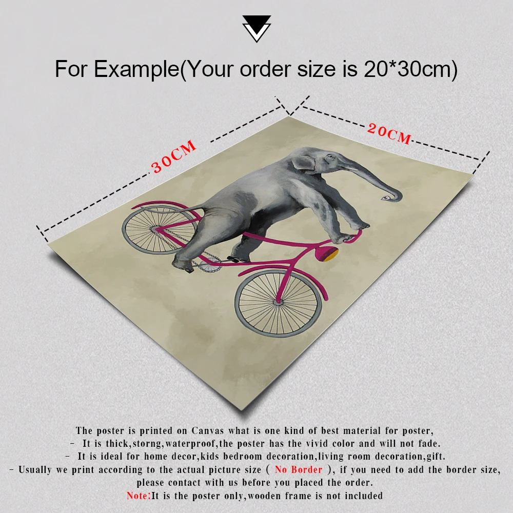 Скандинавская Картина на холсте с изображением животных собаки жирафа страуса в