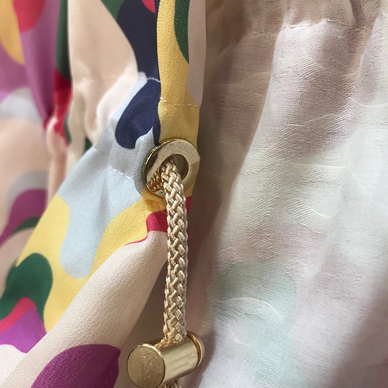 

Women Spring Loose Print Jackets 2021 Fashion Female Sunscreen Coat Vintage Long Sleeve Jacket Coat