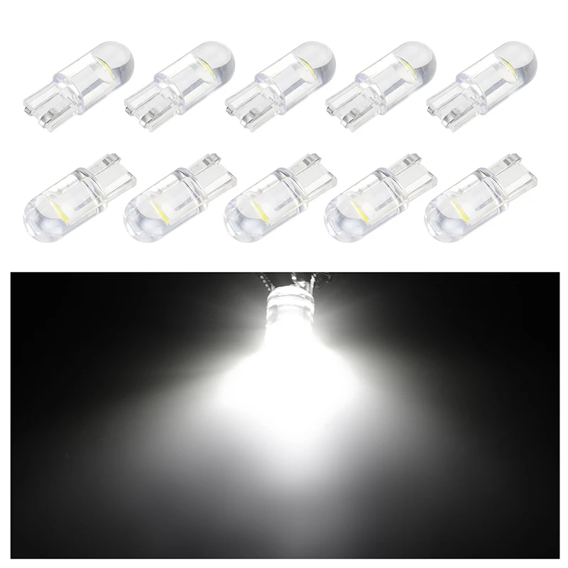 

1Pcs 2020 new T10 W5W 2825 COB LED car wedge parking lights side door lights tool lights car license plate lights