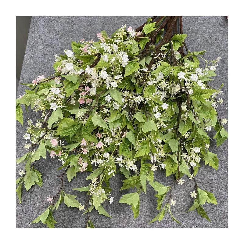 

1 м 4 вилки/ветка, искусственные дикие цветы, зеленые растения Babysbreath, искусственные растения для домашнего декора