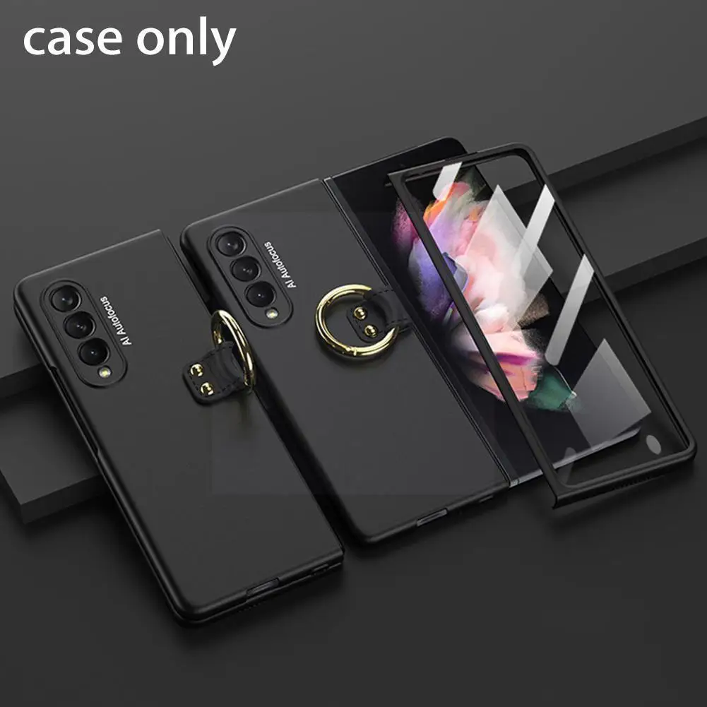 

Front Is Tempered Glass Back Is Pc Material With For Z Fold 3 For Z Fold3 5g V2x3