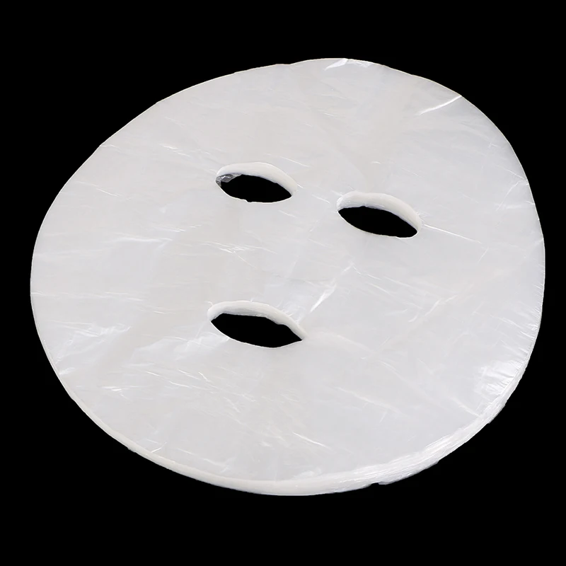 

200pcs Uncompressed Plastic Disposable Face Mask DIY Soft Pure Facemask Sheet Beauty Tools Breathable Face Mask Sheet Paper