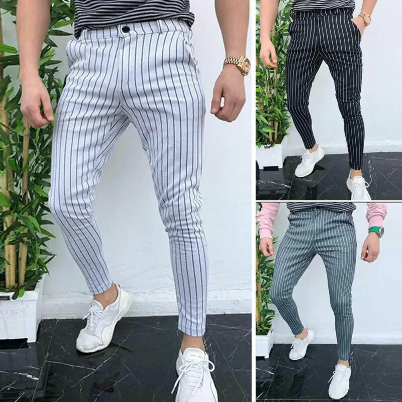 

New trendy Fashion Mens Joggers Slim Fits Casual Pants Trousers Sweatpants Gym Suit Sport Gym Skinny Office Skinny Trousers